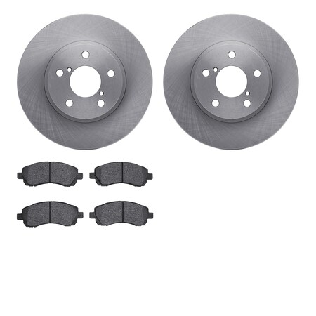 6502-13073, Rotors With 5000 Advanced Brake Pads